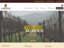 Tablet Screenshot of larentis.com.br